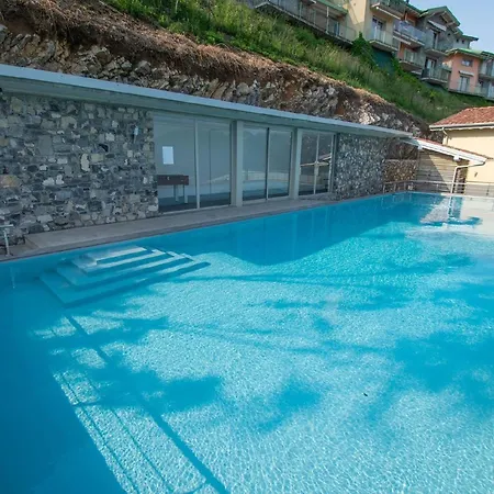 Mit Panaoramaterrasse Und Pool * Parzanica